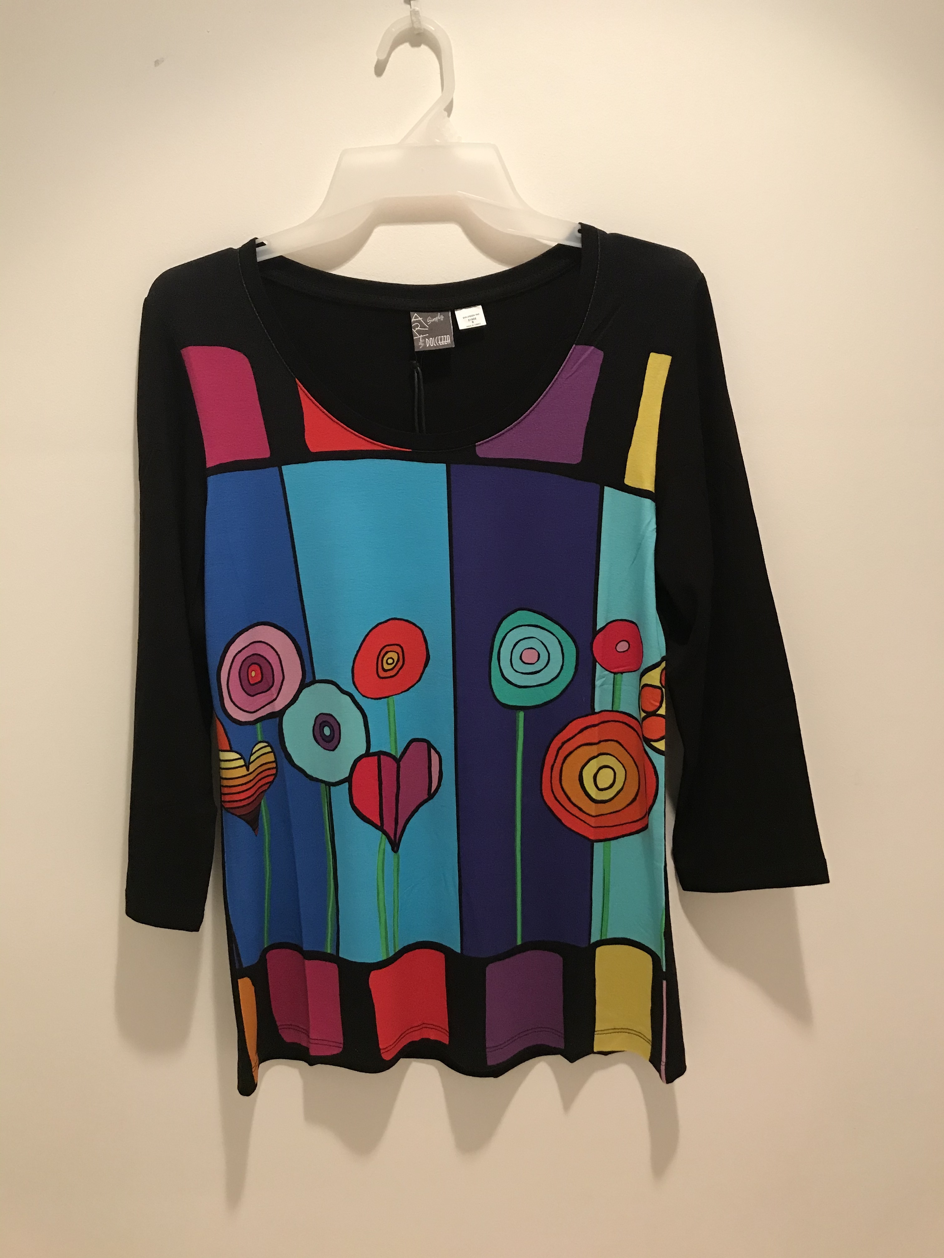 Simply Art Dolcezza: Lollipops Of Happiness Abstract Art Tunic