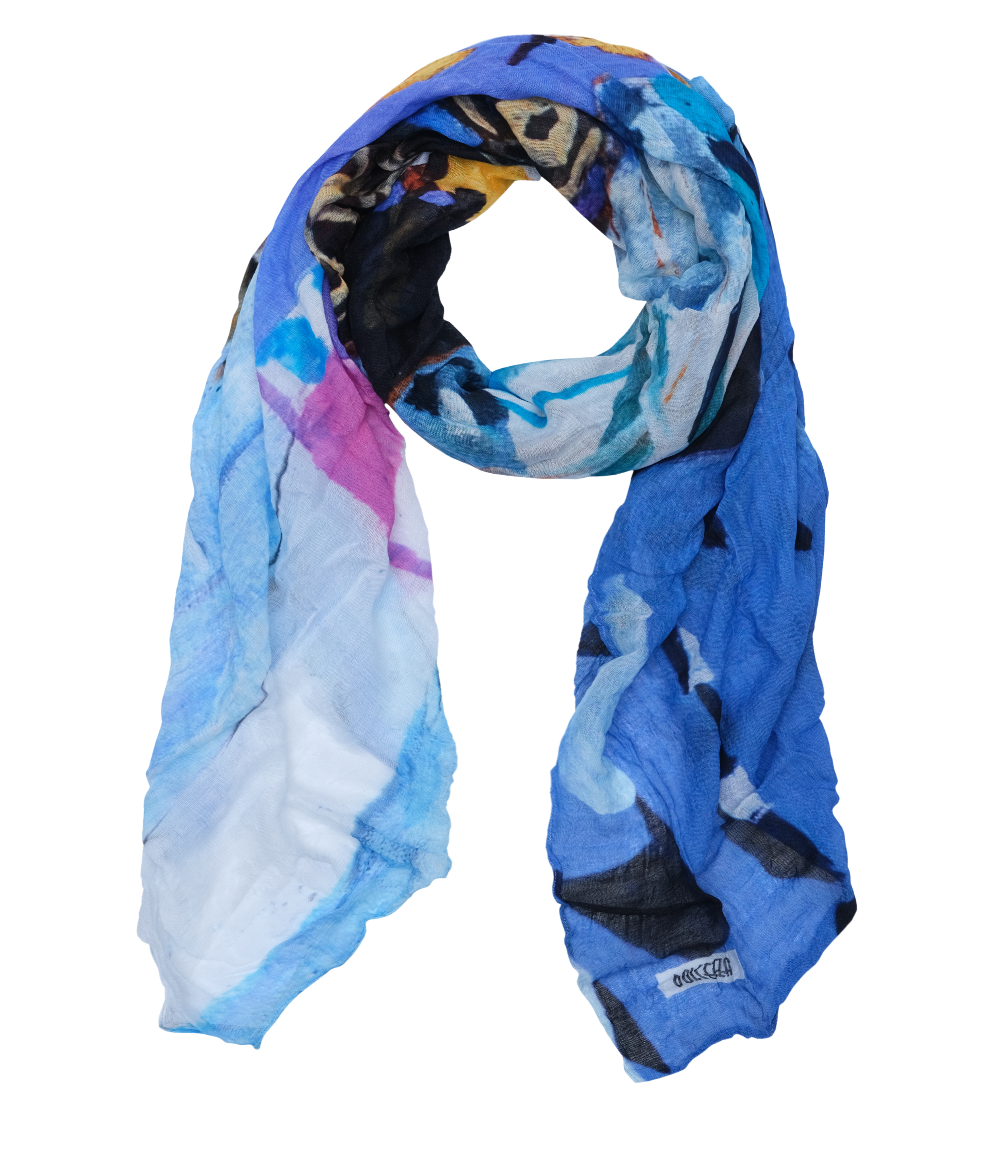 Simply Art Dolcezza: Princess Danae Abstract Art Scarf (New Spring 2021!)