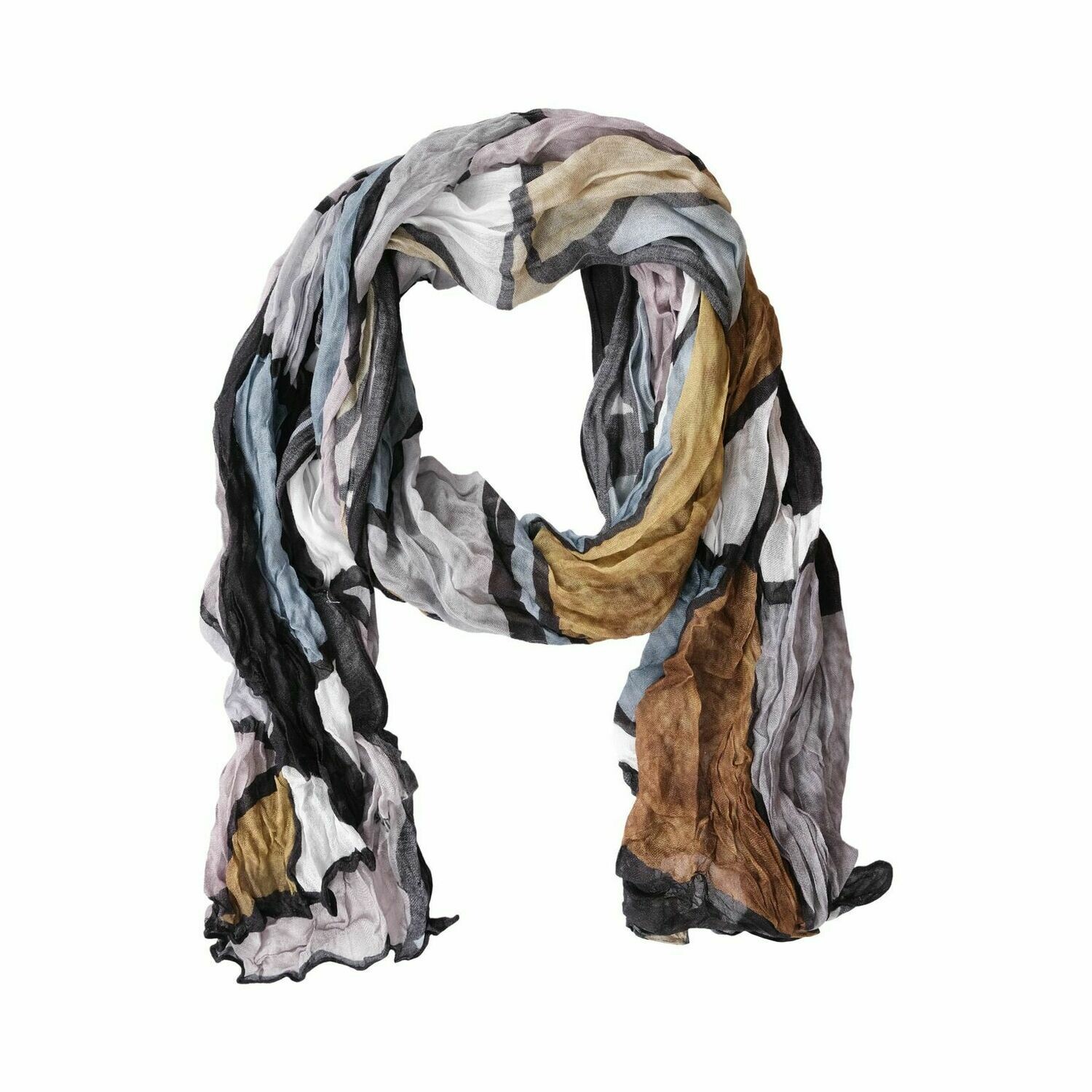 Simply Art Dolcezza: Lost In Time Abstract Art Scarf SOLD OUT