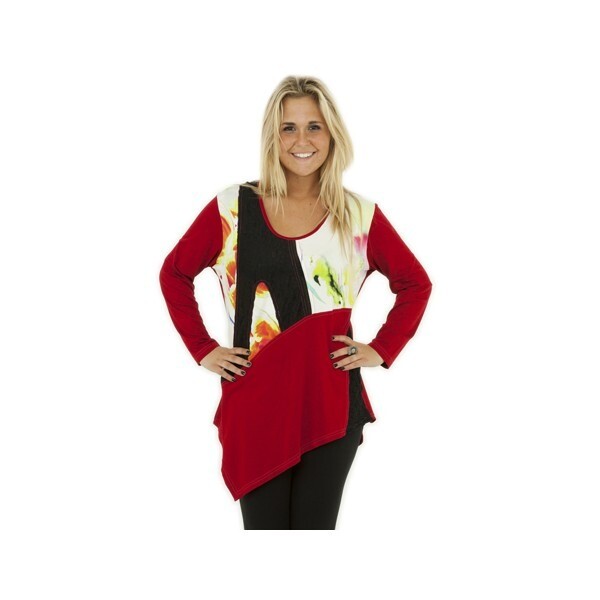 One O One Paris: Arousing Asymmetrical Sweater Tunic SOLD OUT