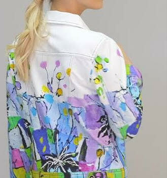 Simply Art Dolcezza: Still Life For A Wedding Party Soft Denim Art Jacket