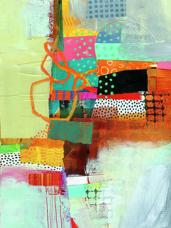 Simply Art Dolcezza: Leisurely Love Stowe In October Abstract Art Soft Denim Jacket
