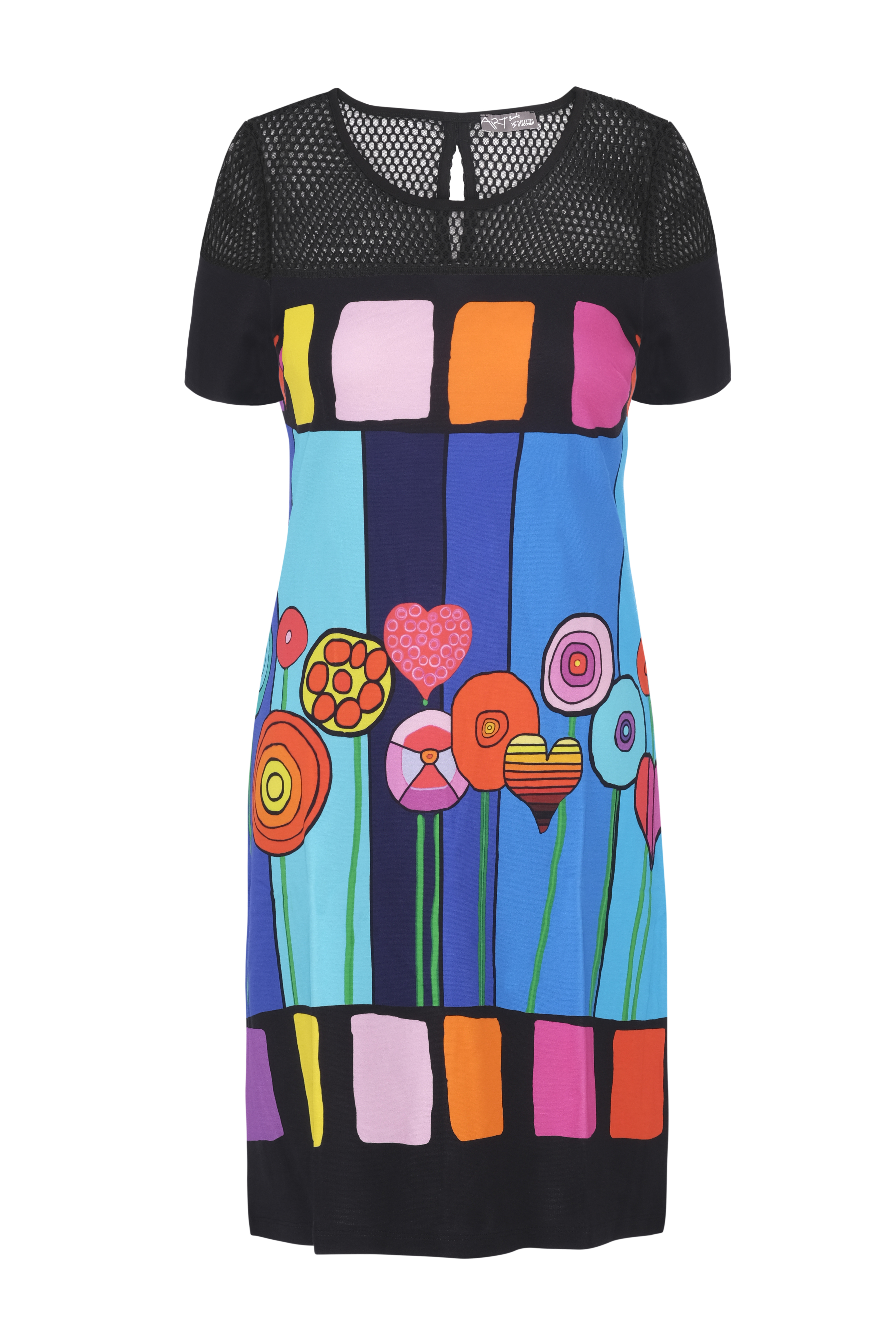 Simply Art Dolcezza: Lollipops Of Happiness Abstract Art Dress