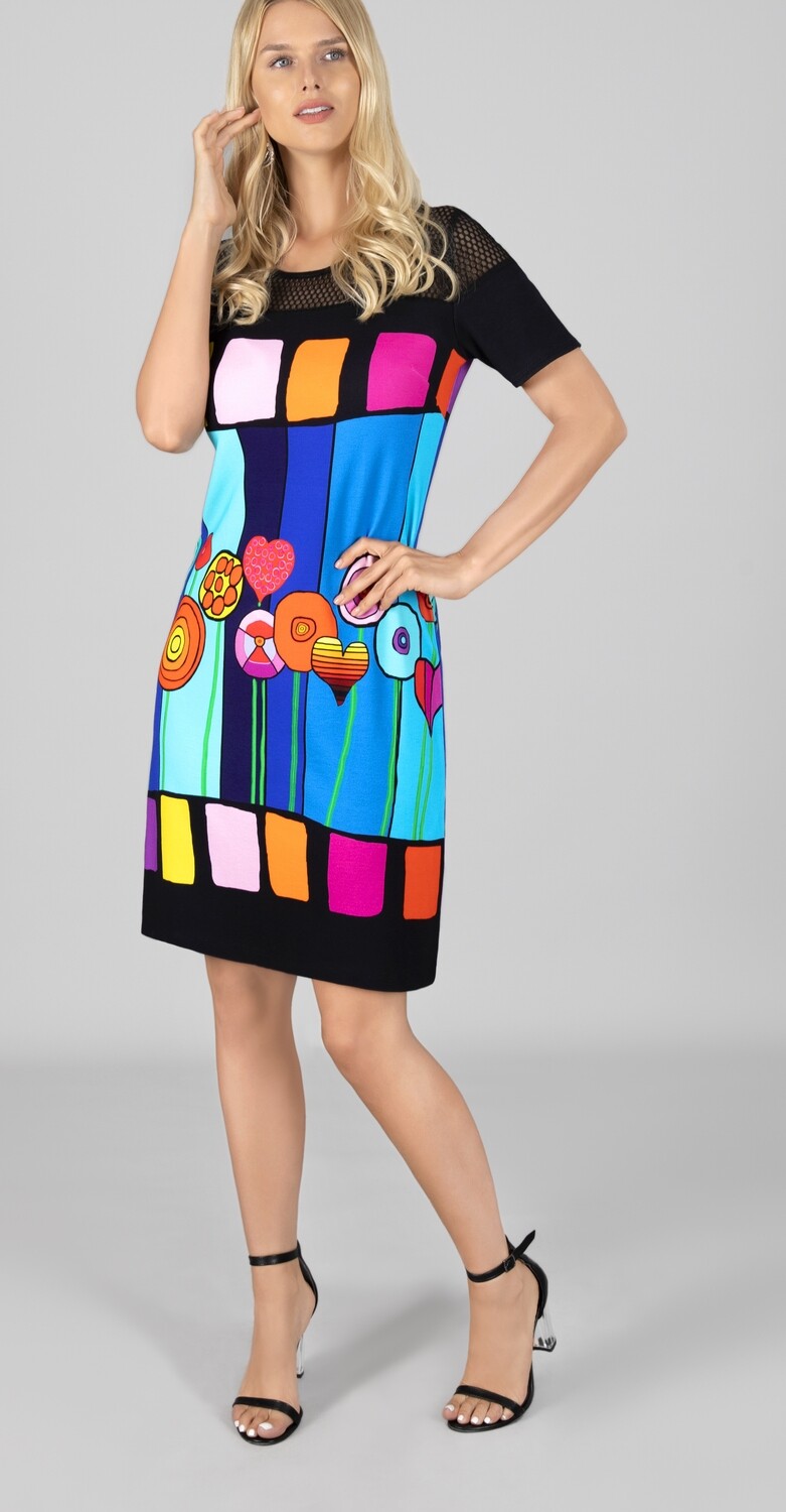 Simply Art Dolcezza: Lollipops Of Happiness Abstract Art Dress SOLD OUT