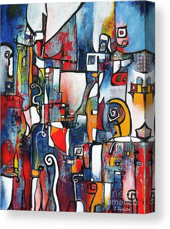 Simply Art Dolcezza: It's Complicated Crazy Cool Abstract Art Portrait Neck Top