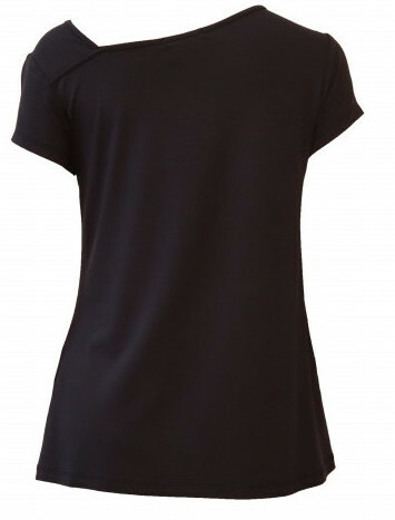 Maloka: Asymmetrical Petals Neckline T-Shirt (More Colors!)