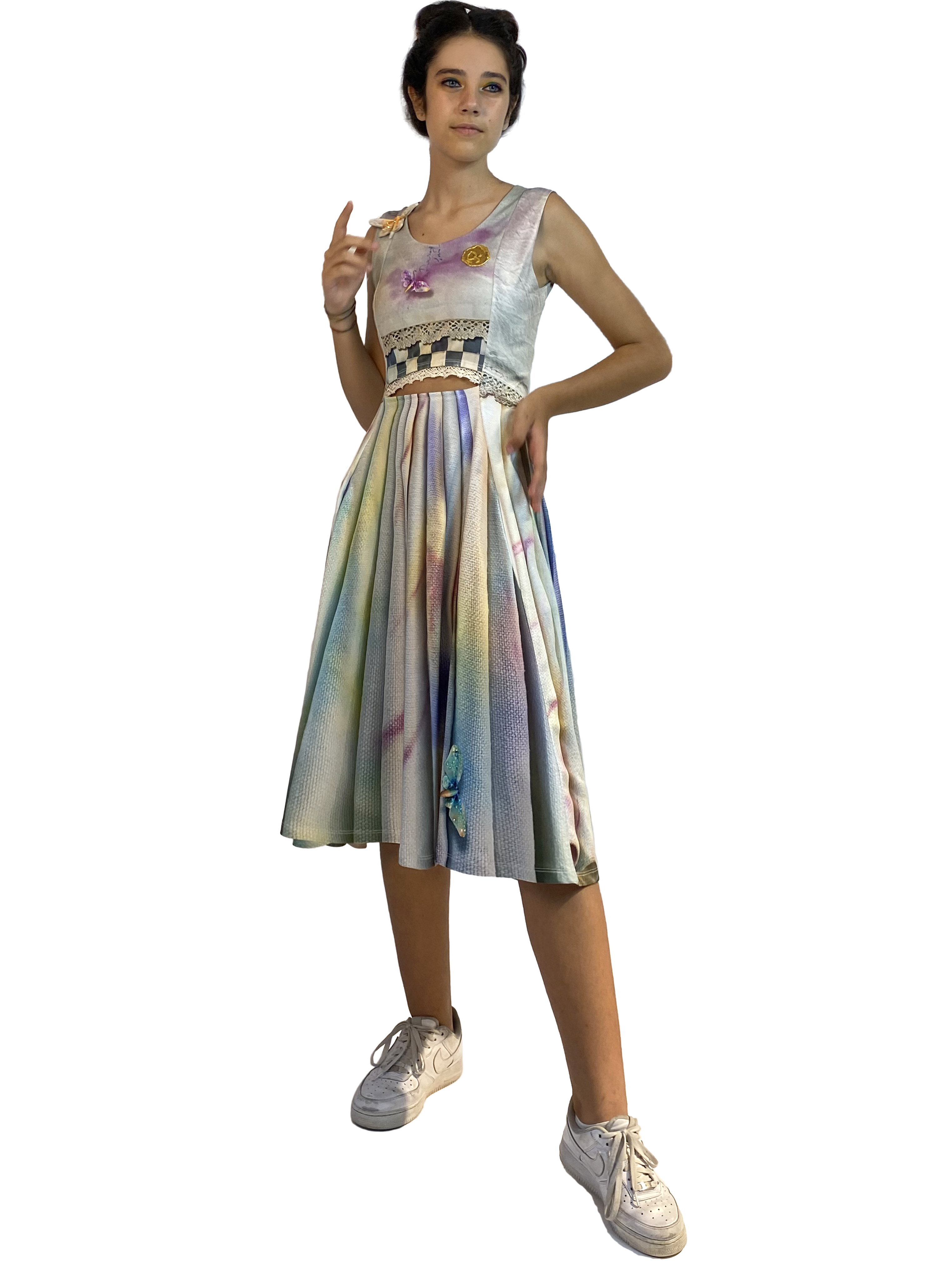 IPNG: Never Enough Color Orchid Illusion Cutout Dress (Some Ship Immed!)