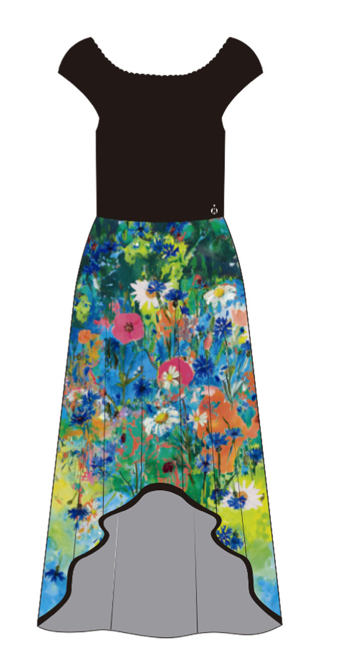 Maloka: Beauty Blooms High Low Sundress