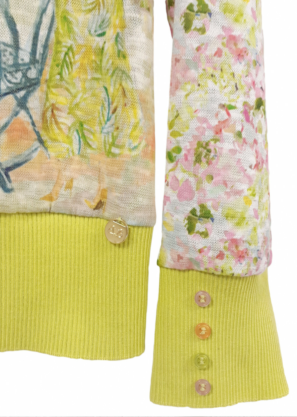 Paul Brial: Spring Is In The Air Art Cardigan
