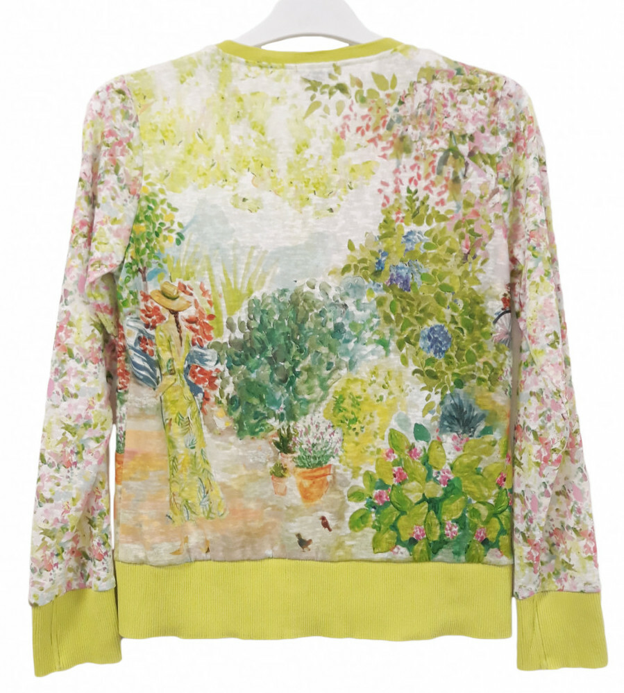 Paul Brial: Spring Is In The Air Art Cardigan