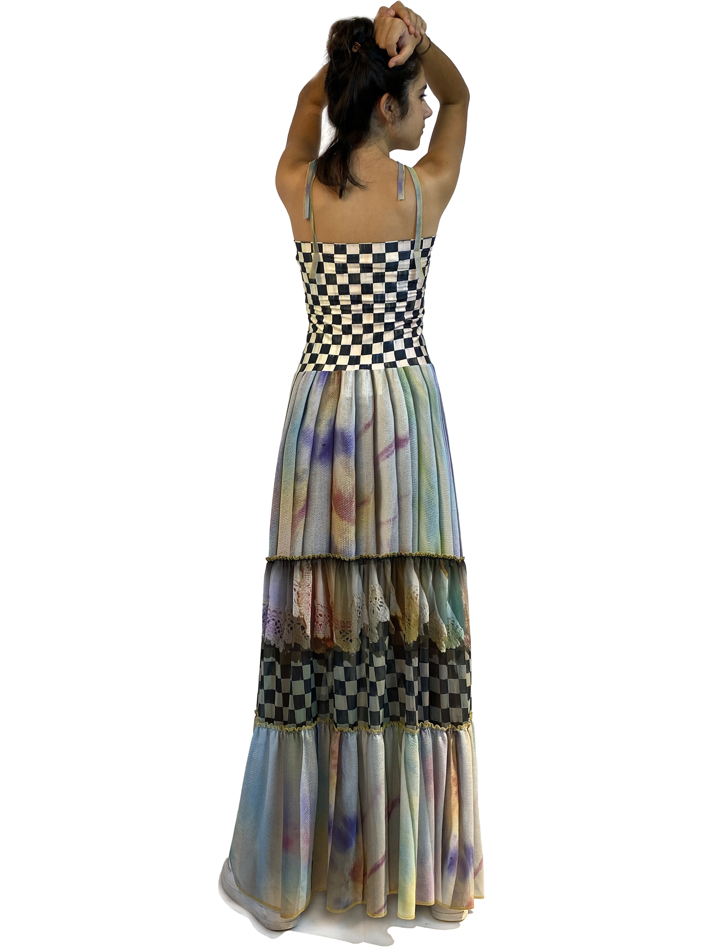 IPNG: Never Enough Color Orchid Illusion Convertible Dress To Skirt