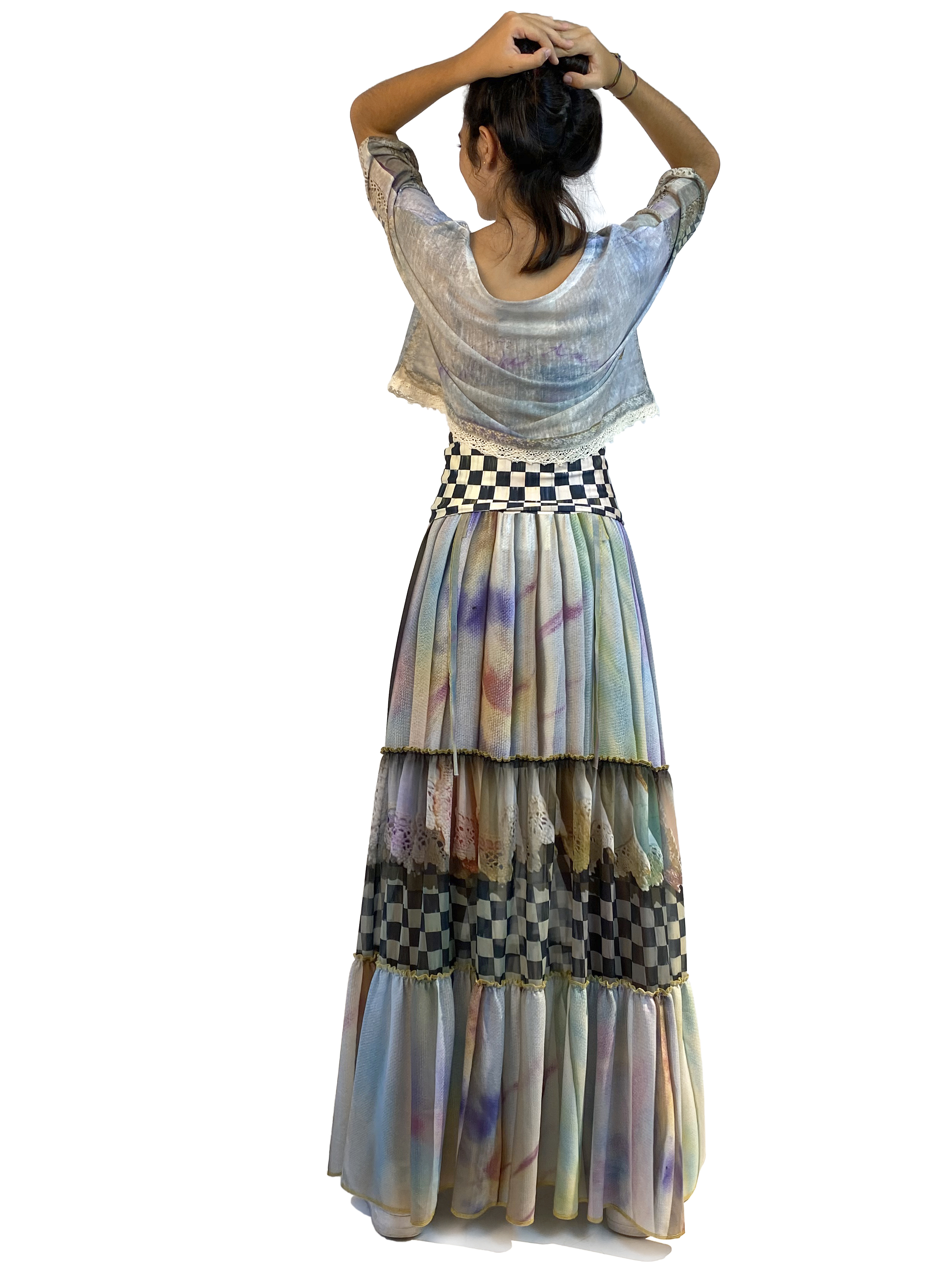IPNG: Never Enough Color Orchid Illusion Convertible Dress To Skirt