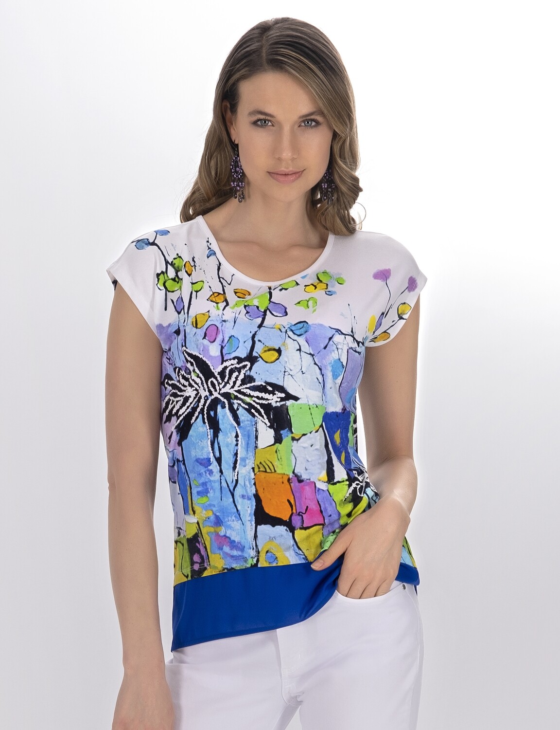 Simply Art Dolcezza: Still Life For A Wedding Party High Low Abstract Art Top