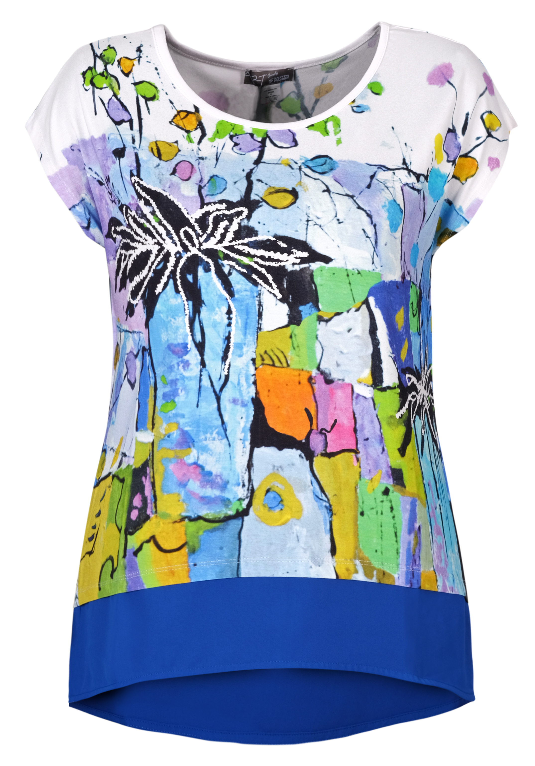 Simply Art Dolcezza: Still Life For A Wedding Party High Low Abstract Art Top (2 Left!)