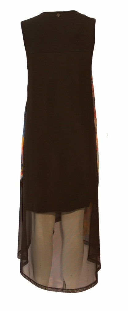 Maloka: Circus Fantasy High Low Abstract Art Beach Dress (More Colors!)
