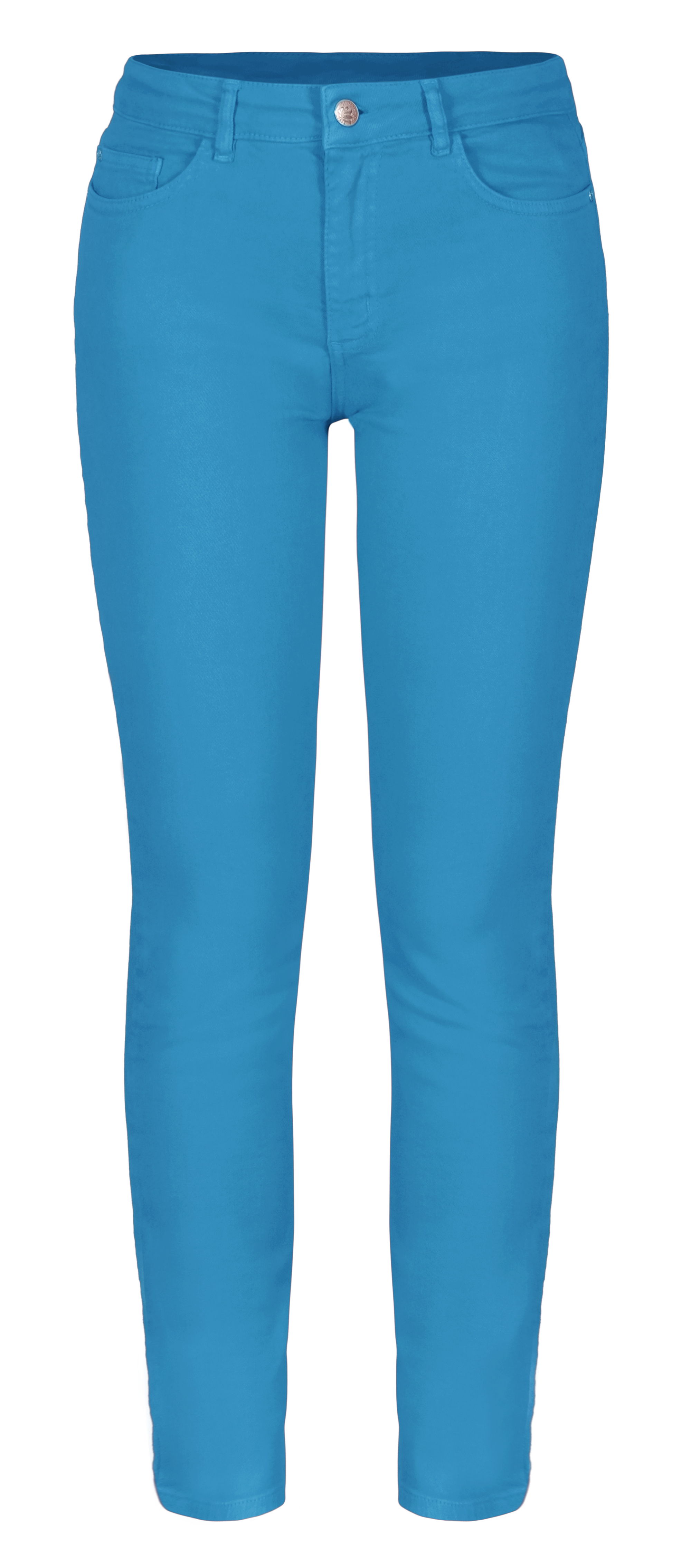 Dolcezza: Relax Me Turquoise Sea Cropped Jeans (1 Left!) Dolcezza_21201