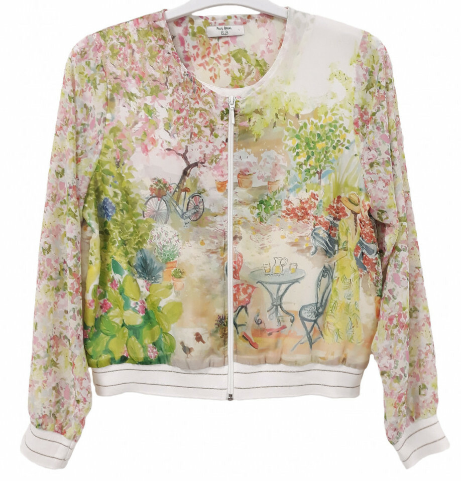 Paul Brial: Spring Is In The Air Art Bomber Jacket