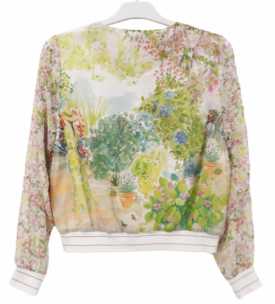 Paul Brial: Spring Is In The Air Art Bomber Jacket