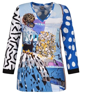 Simply Art Dolcezza: Princess Danae Abstract Art T-Shirt