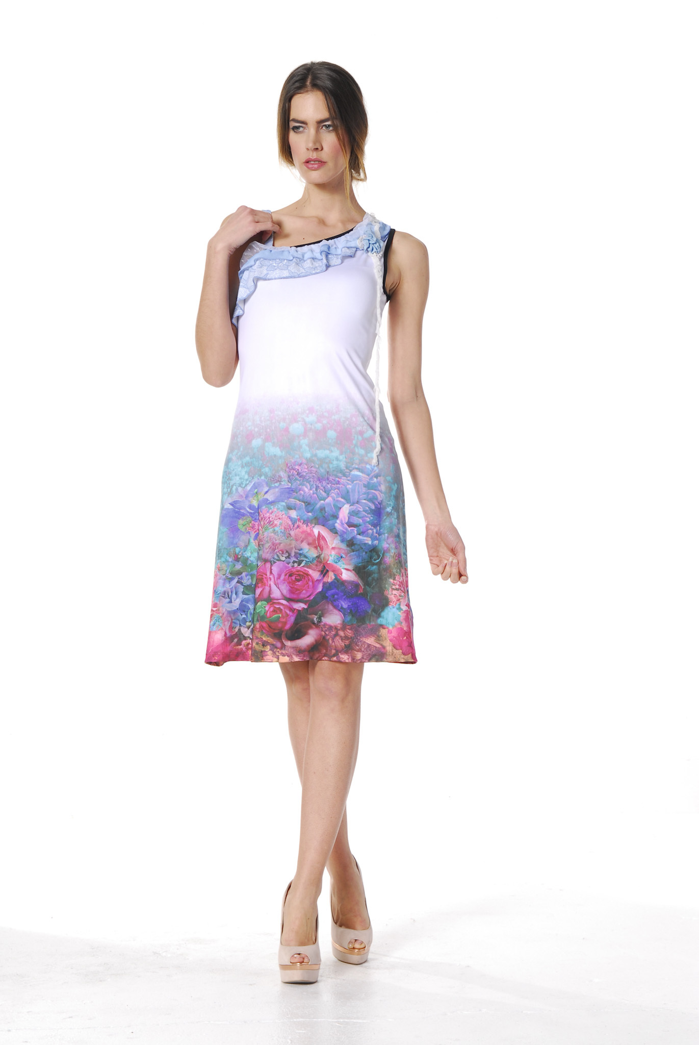 Les Fees Du Vent Couture: Fuschia Fairytale Sundress LFDV_888107_N2