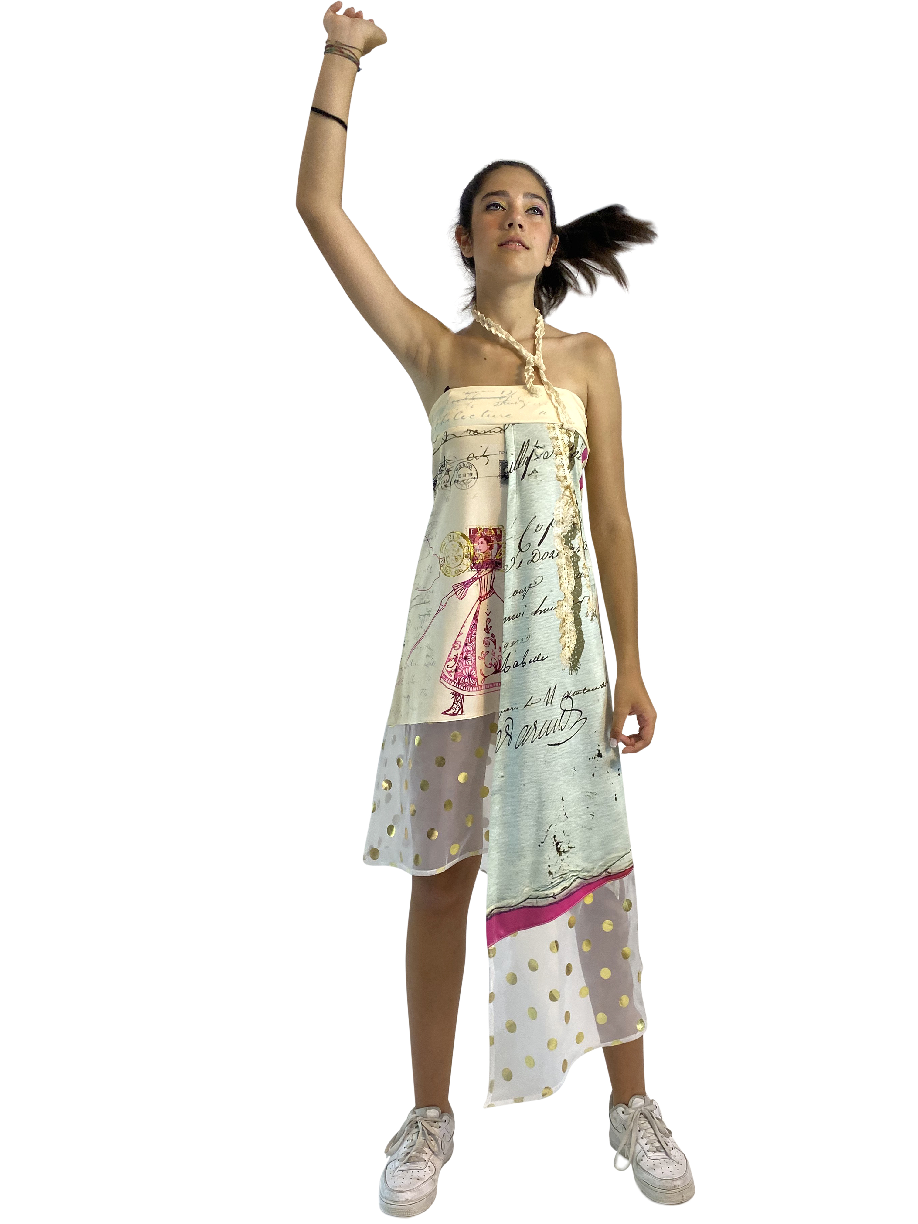 IPNG: If I Was Dancing In Paris Layered Tied Skirt/Dress