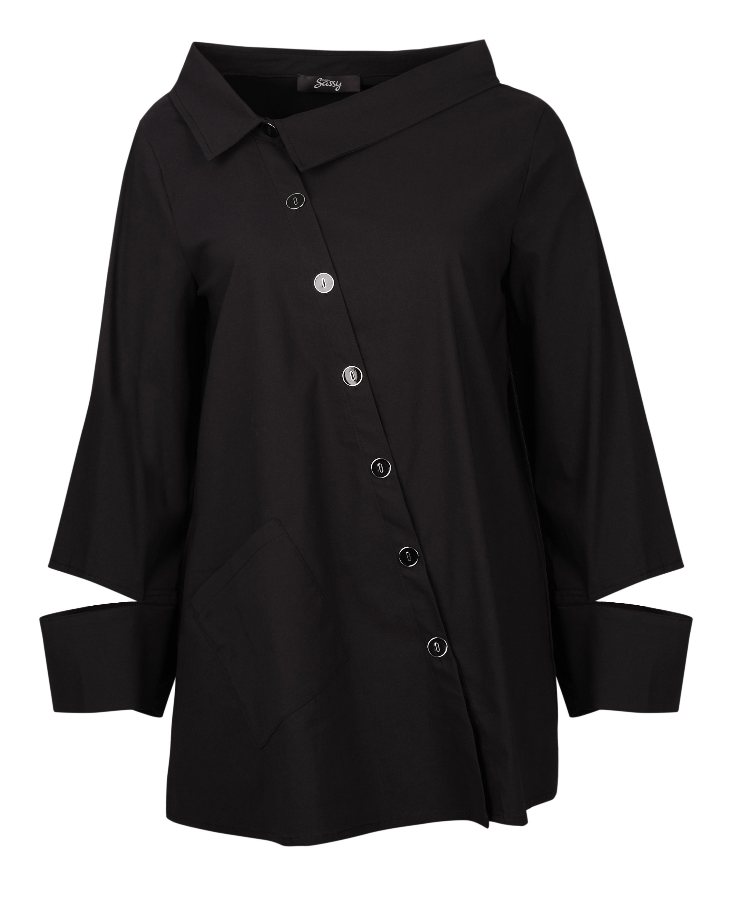 EverSassy: Asymmetrical Split Sleeve Tunic/Jacket EverSassy_61137