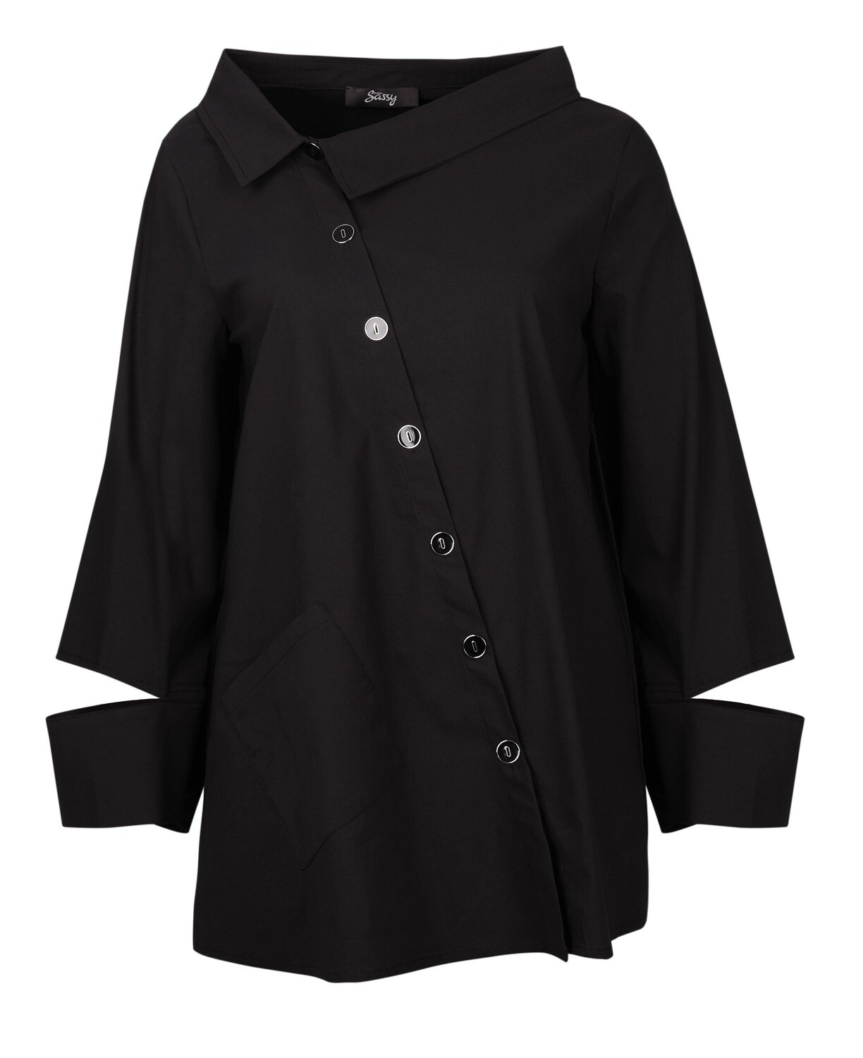 EverSassy By Dolcezza: Asymmetrical Split Sleeve Tunic/Jacket