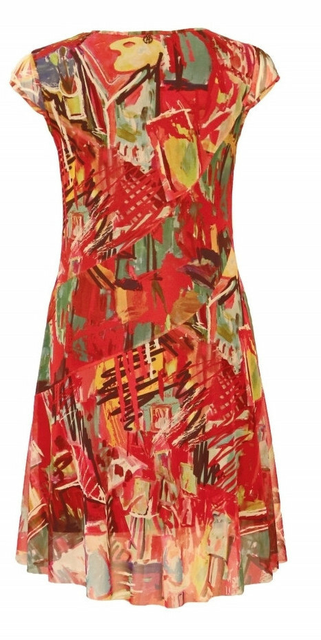 Maloka: Shimmering Colors Of MontMartre Fit & Flare Dress (More Colors!)