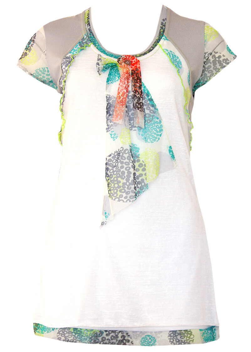 Double Jeu Paris: Turquoise Gem Tunic SOLD OUT