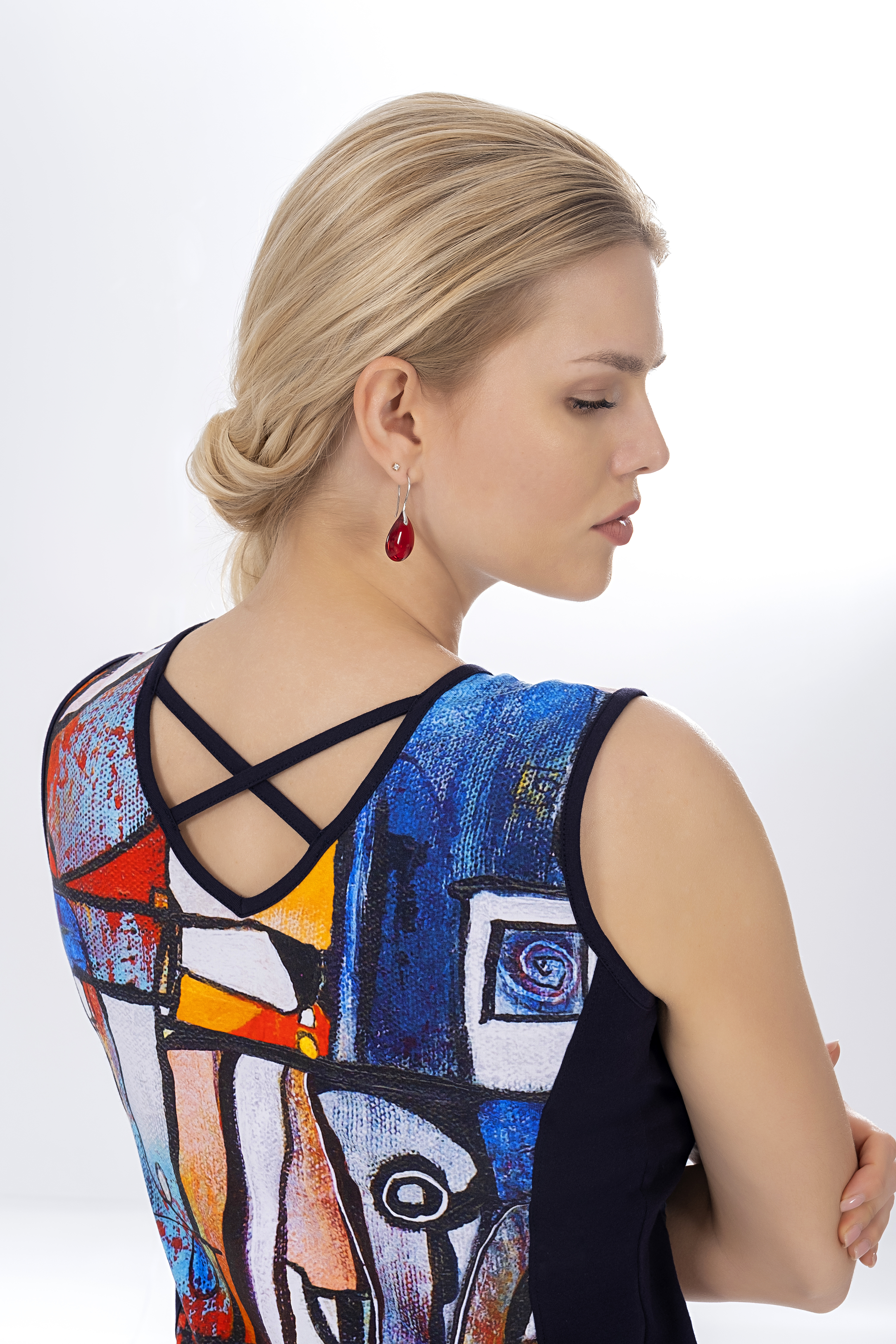 Simply Art Dolcezza: It's Complicated Crazy Cool Contrast Art Dress/Tunic (1 Left!)