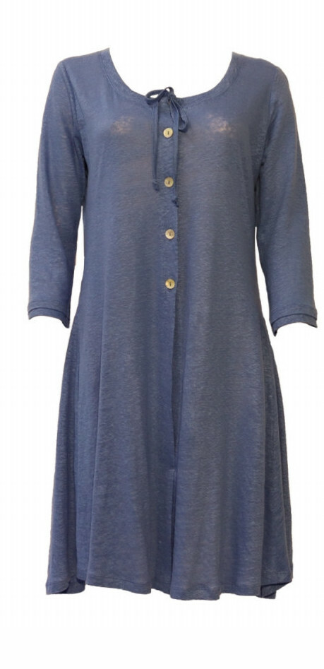 Maloka: Flared Linen Maxi Cardigan (More Colors!)