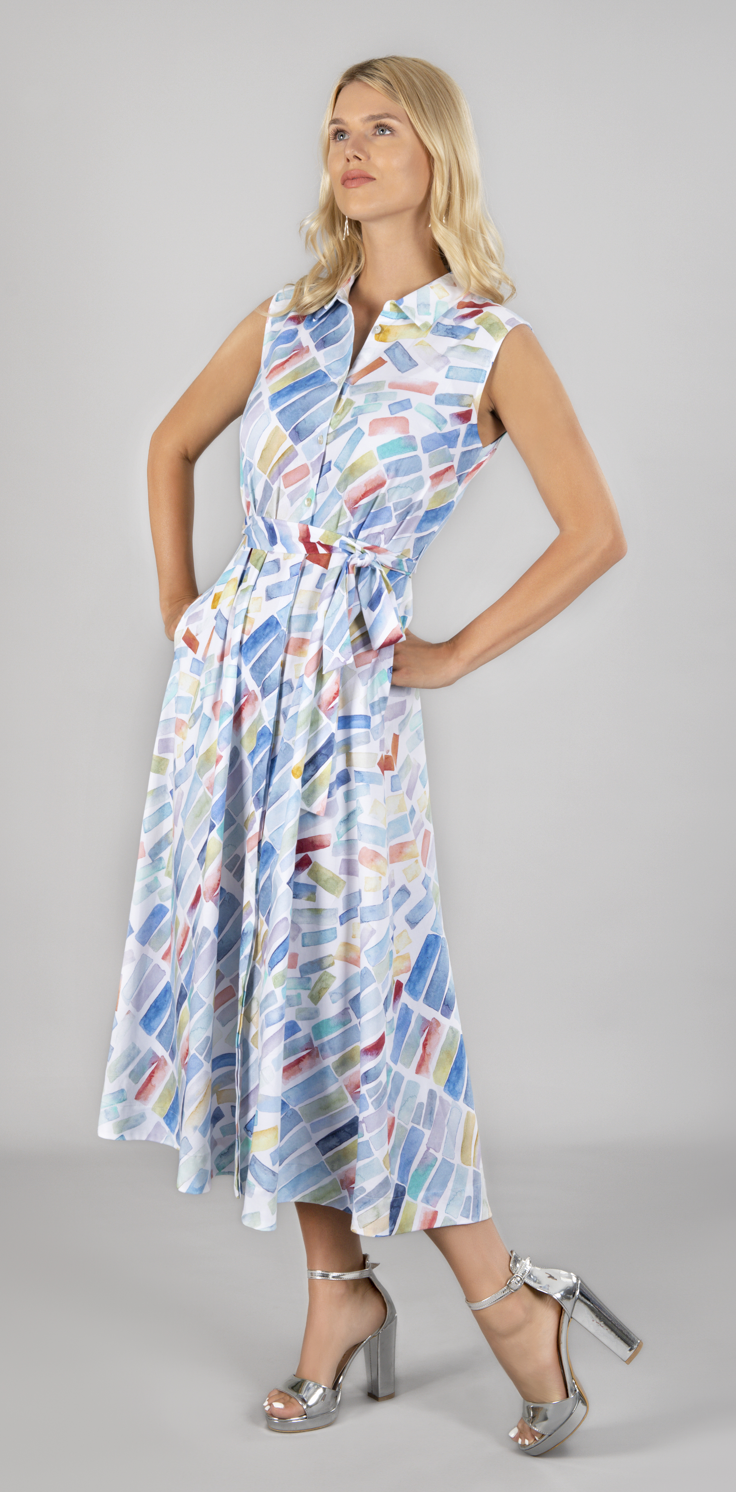 Simply Art Dolcezza: Popsicle Ice Cream Group Think 1 Art Pocket Maxi Sundress (1 Left!) Dolcezza_Simplyart_21637
