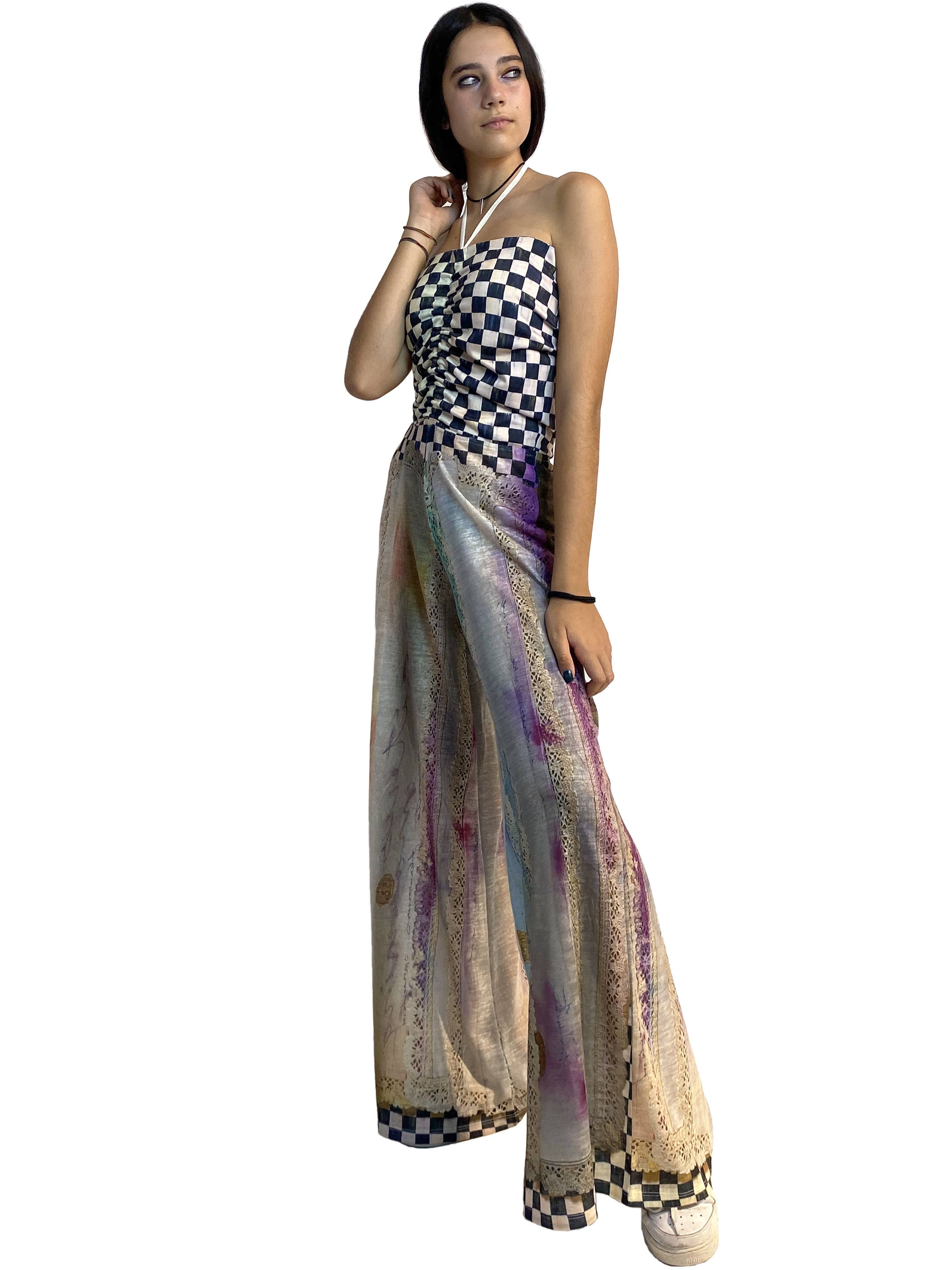 IPNG: Never Enough Color Orchid Illusion Comfort Drape Pants (Converts to Jumpsuit!) Ships Immed, 1 Left!