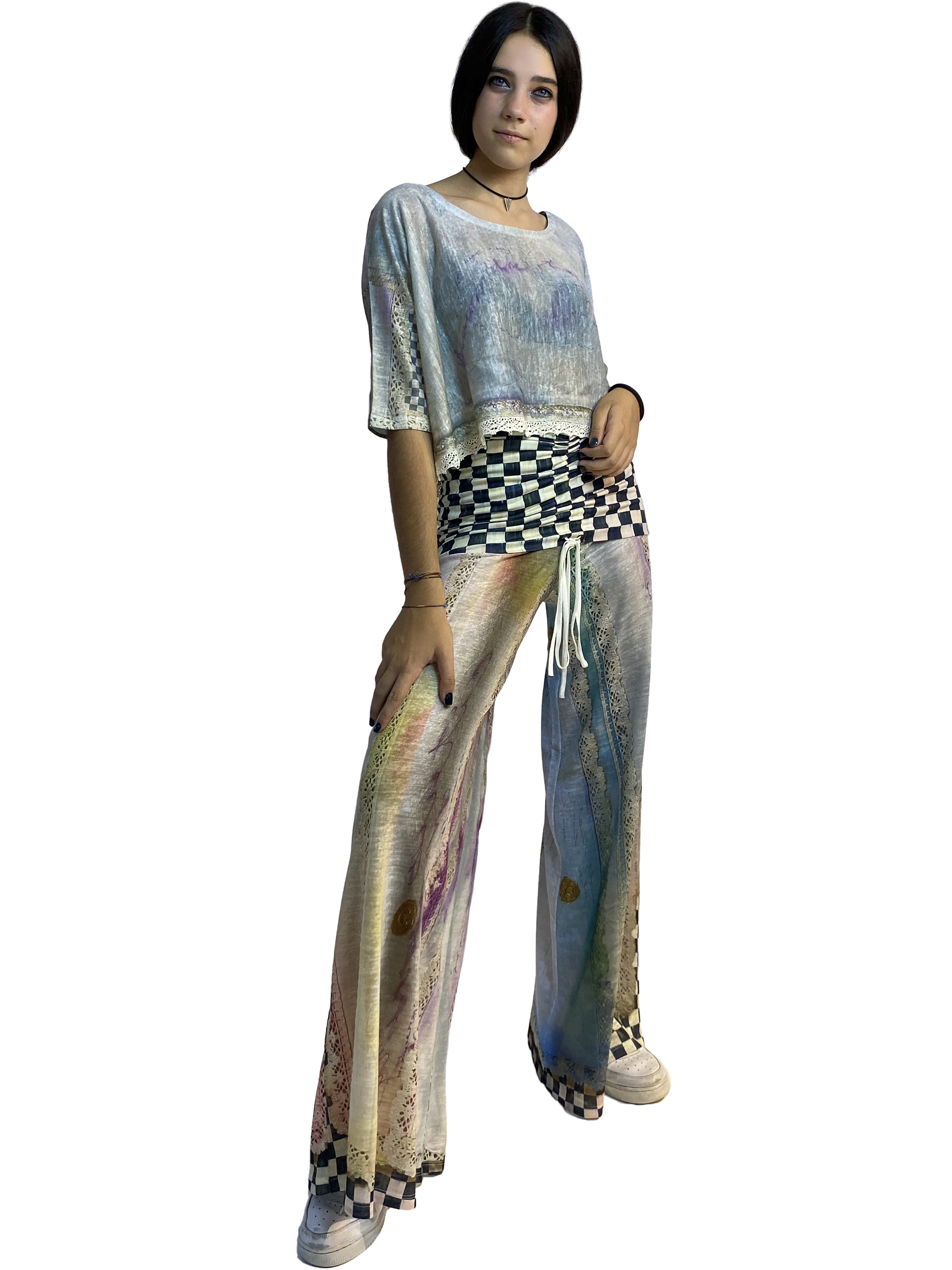 IPNG: Never Enough Color Orchid Illusion Comfort Drape Pants (Converts to Jumpsuit!) Ships Immed, 1 Left!