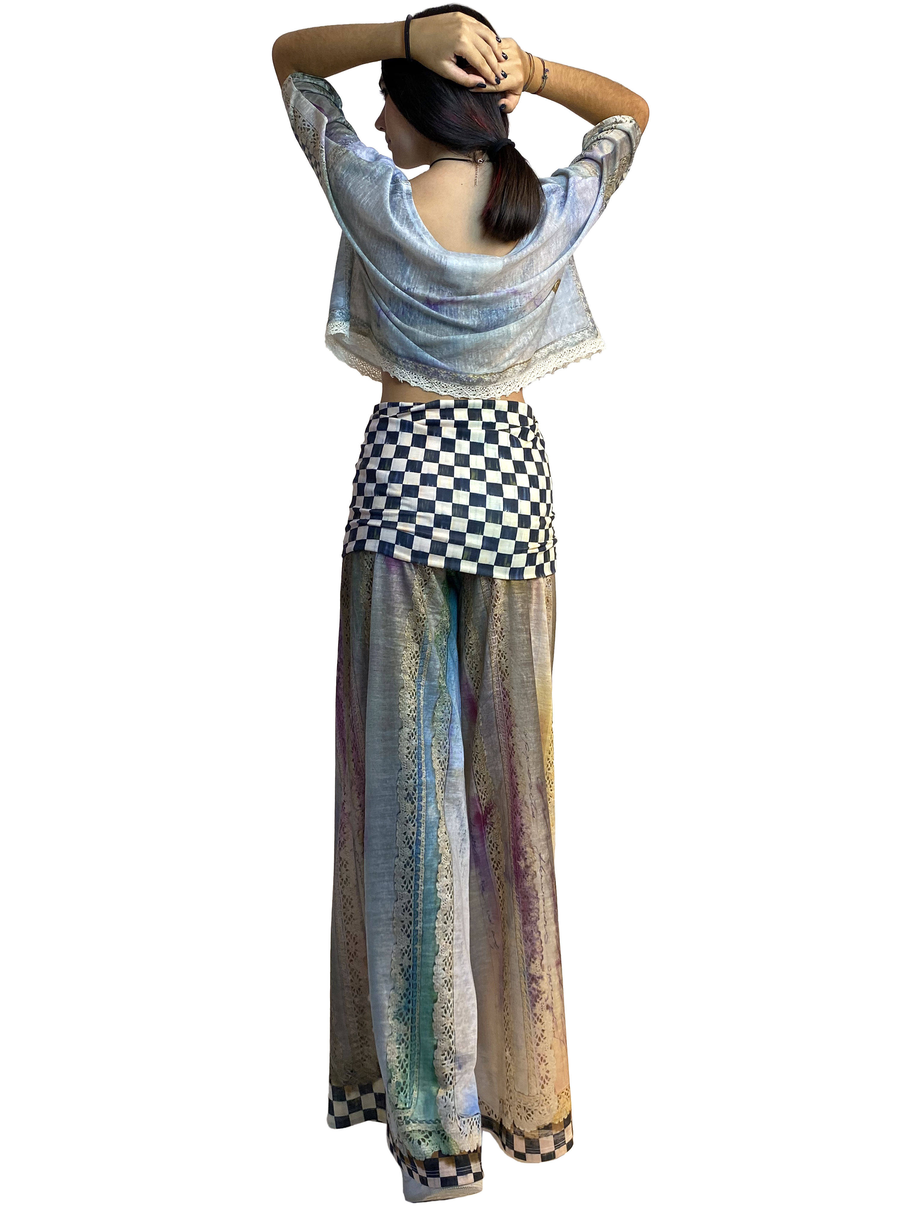 IPNG: Never Enough Color Orchid Illusion Comfort Drape Pants (Converts to Jumpsuit!) Ships Immed, 1 Left!