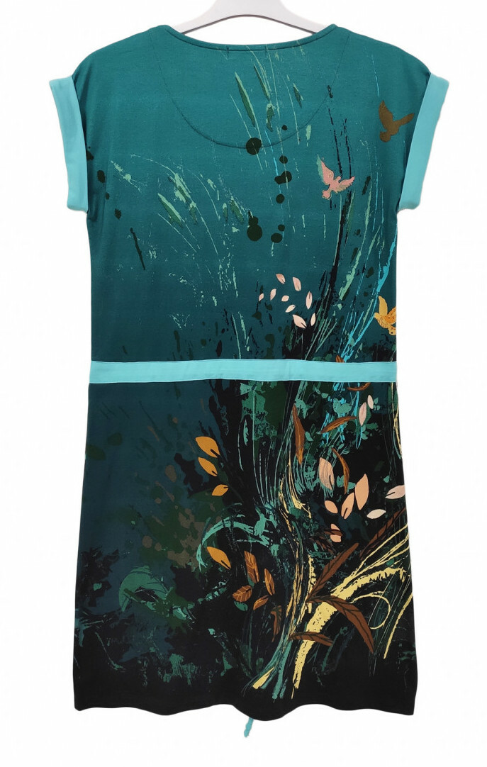 Paul Brial: Underwater Flight Tied Waist Tunic