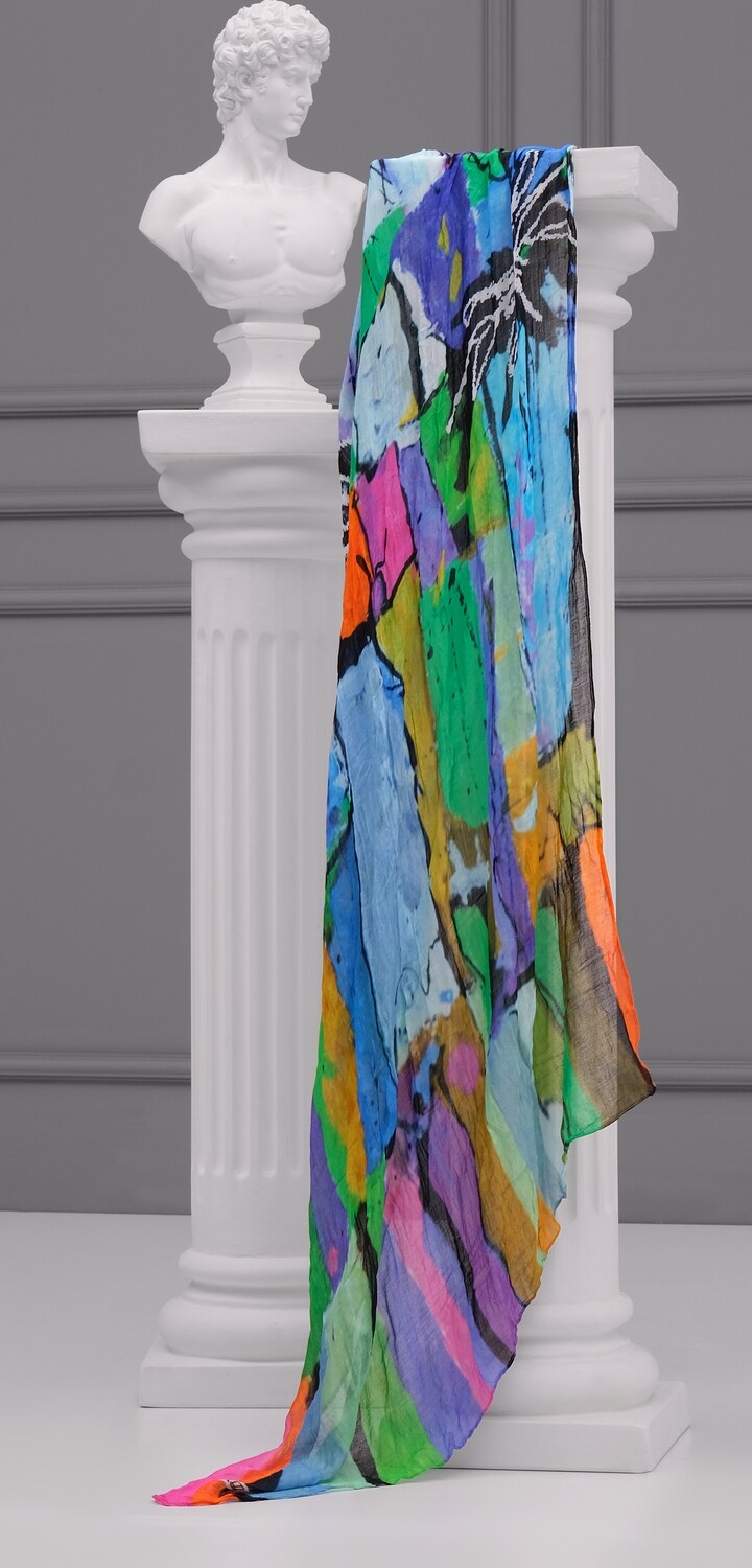 Simply Art Dolcezza: Still Life For A Wedding Party Abstract Art Scarf SOLD OUT