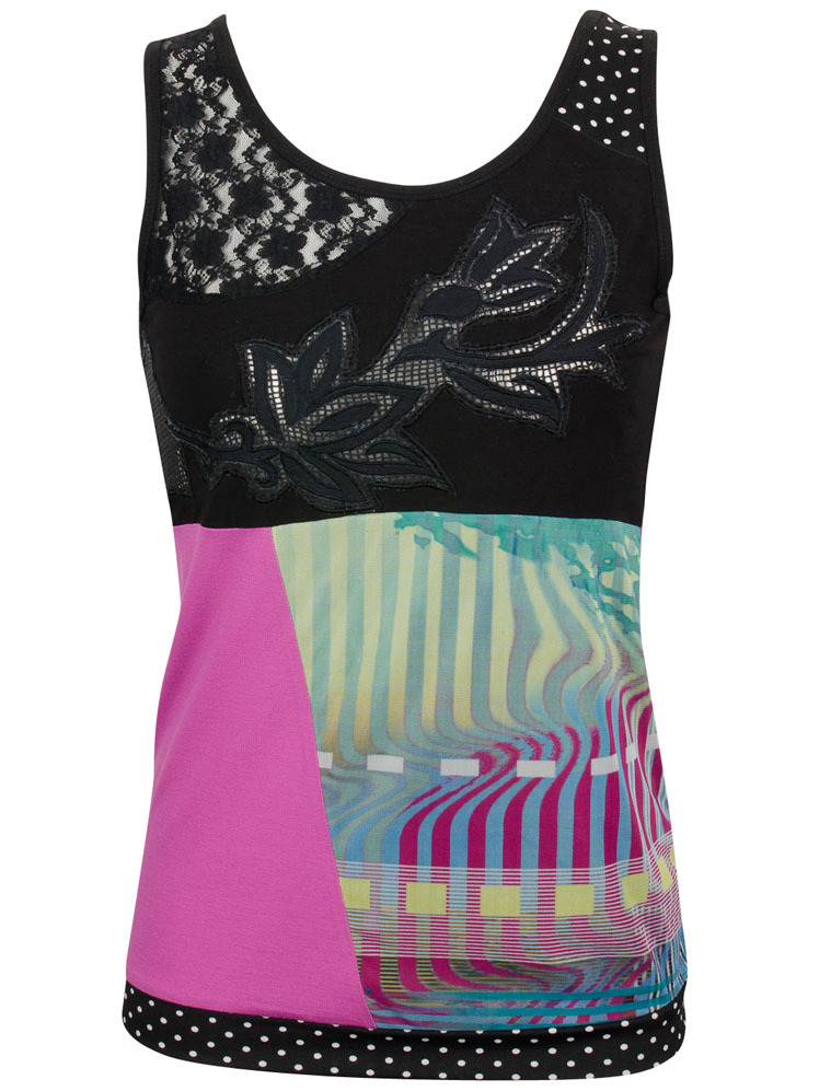 Les Fees Du Vent Couture: Midnight Orchid Top LFDV_888001_N