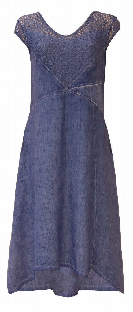 Maloka: Cotton Dream Flared High Low Dress