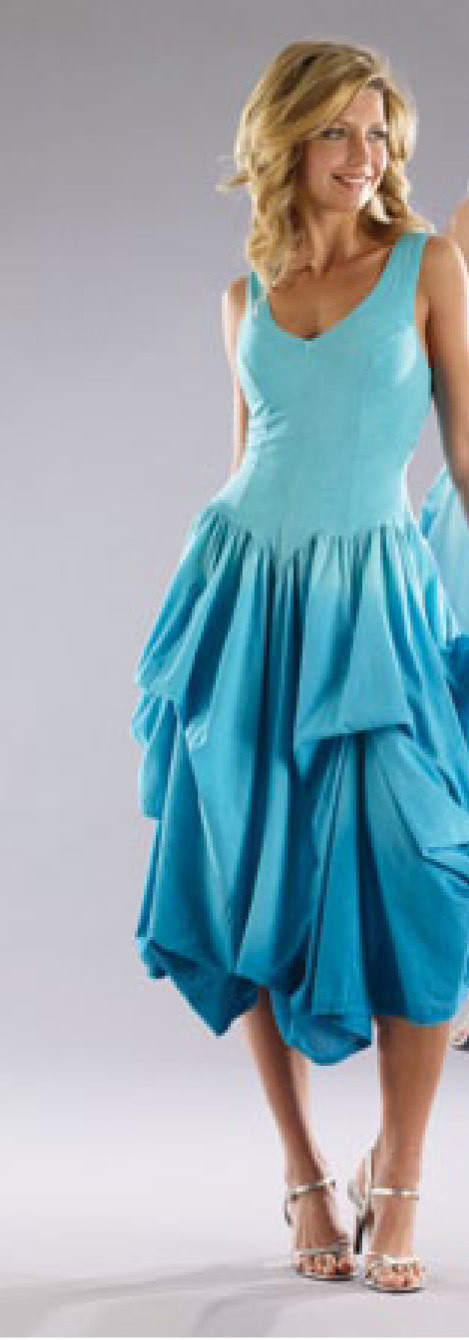 Luna Luz: Classic Tied & Dyed Midi/Maxi Dress (Ships Immed In Navy, 2 Left!)