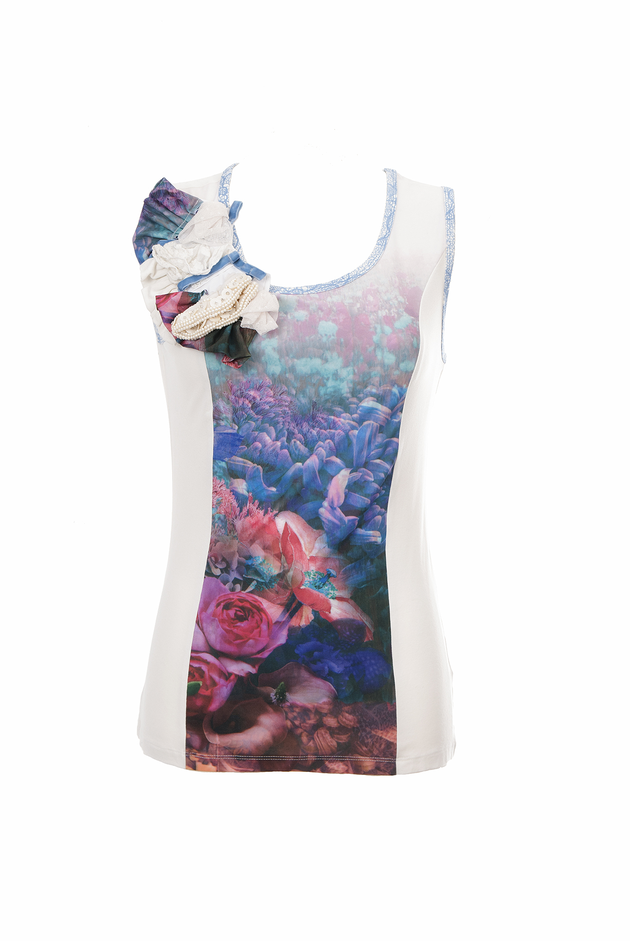 Les Fees Du Vent Couture: Fuschia Fairytale Top LFDV_888117