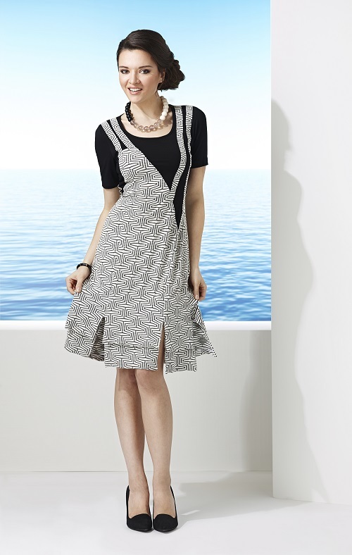 Dzhavael Couture: Zig Zag Dress DZ_50051
