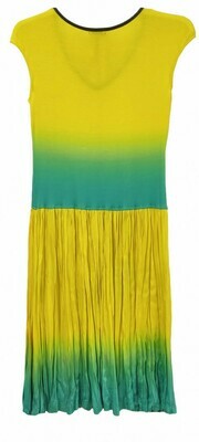 Paul Brial: Exquisite Blooms Of Maldives Crinkled Midi Dress