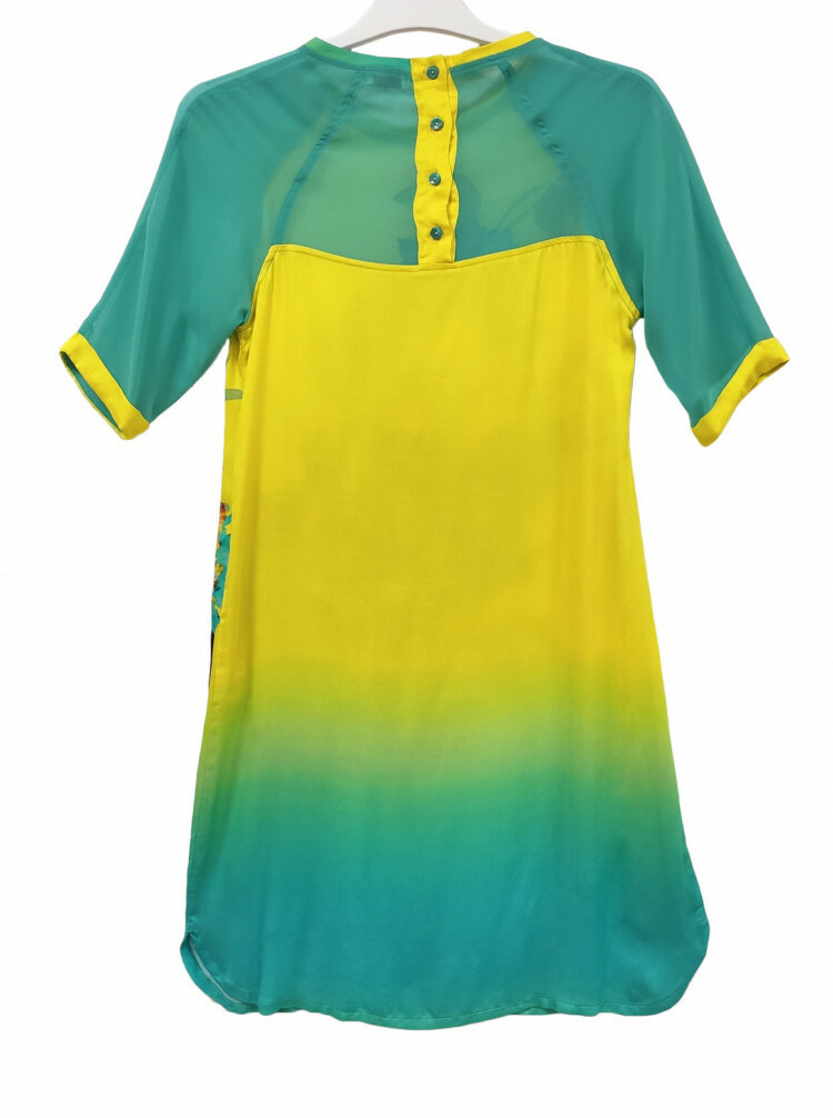 Paul Brial: Exquisite Blooms Of Maldives T-Shirt Dress (3 Left!)