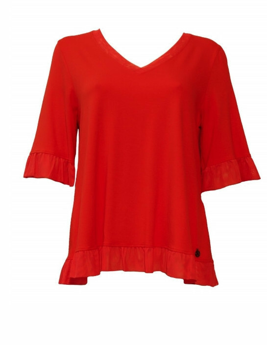 Maloka: Ruffled Flared Top (More Colors!)