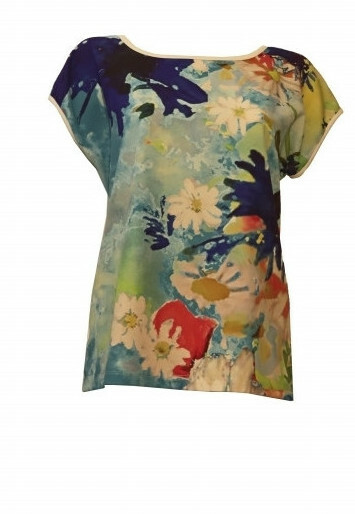 Maloka: Beauty Blooms Abstract Art T-shirt