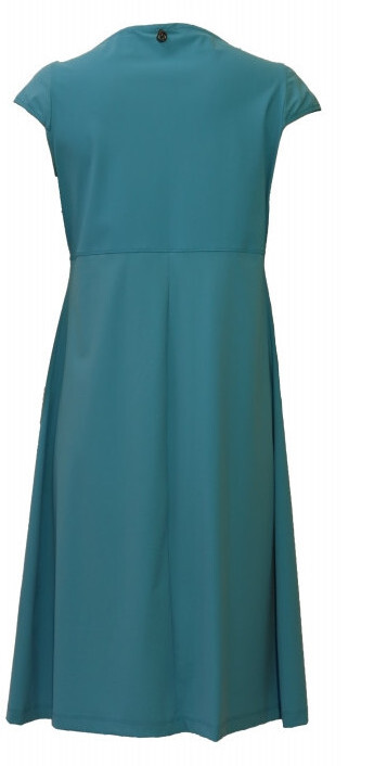 Maloka: Fun Flipped Neck High Waisted Midi Dress (More Colors!)