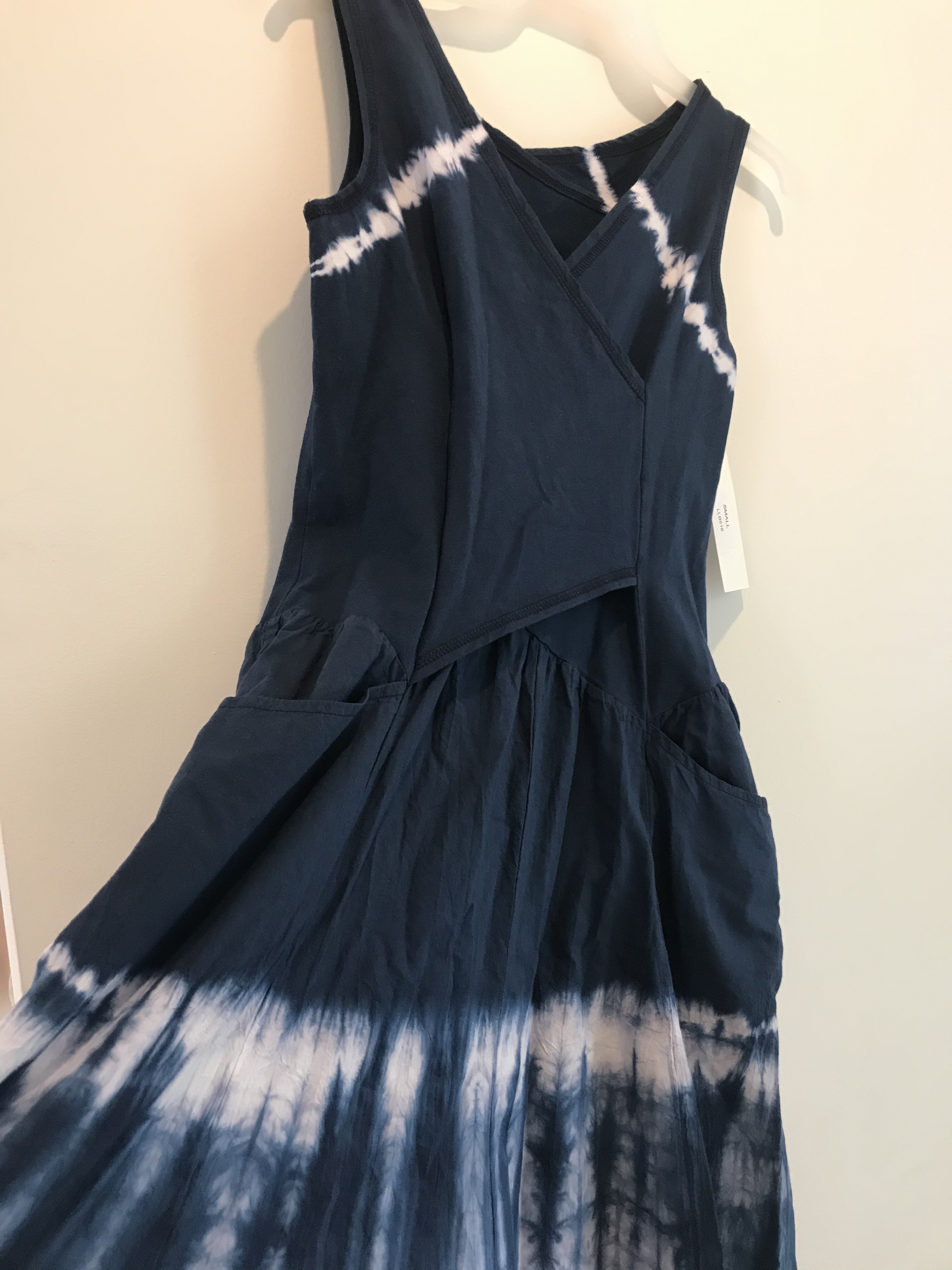 Luna Luz: Cross Over Bodice Maxi Dress (Ships Immed in Inkwell!) LL_516_INKWELL