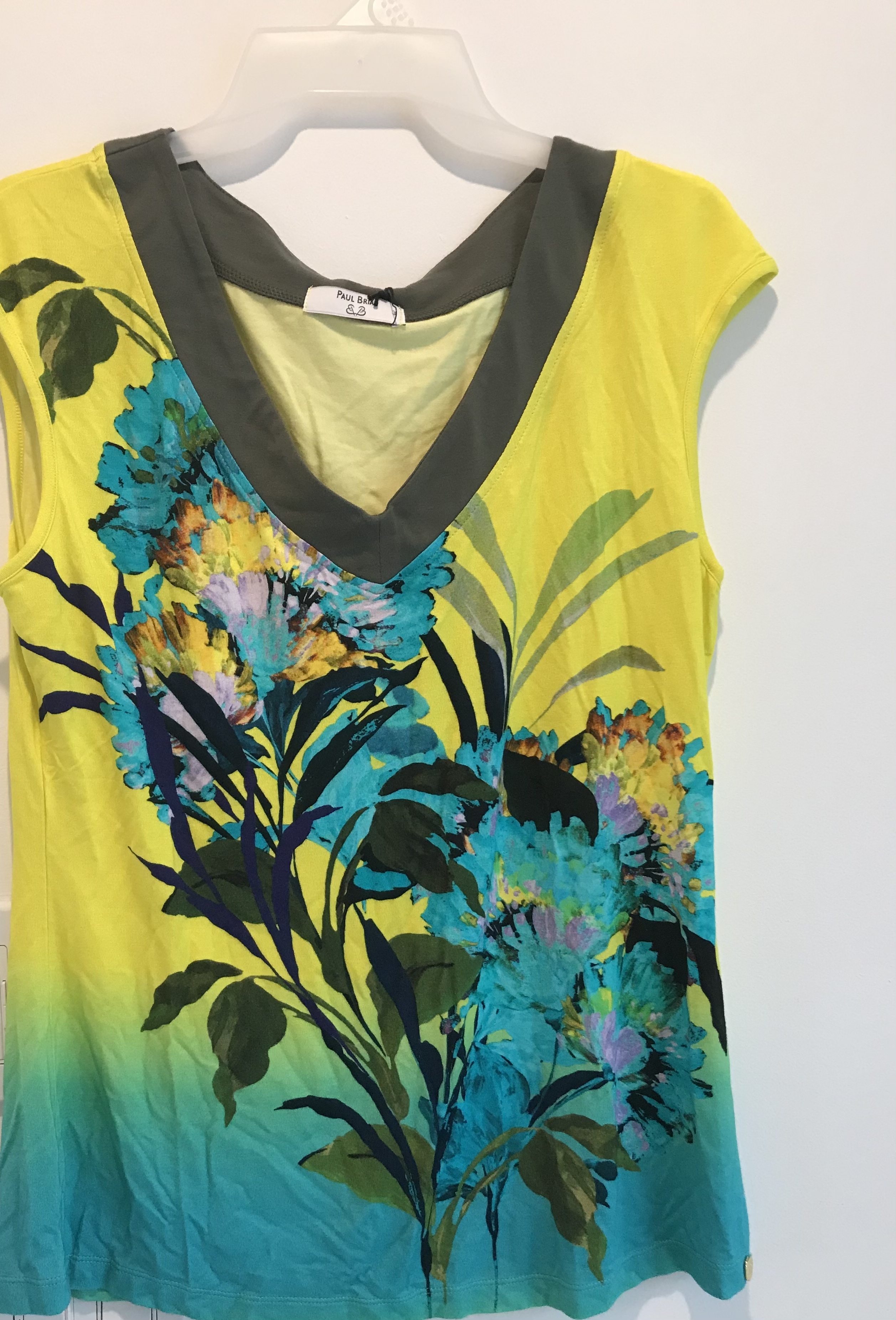 Paul Brial: Exquisite Blooms Of Maldives Flared T-Shirt