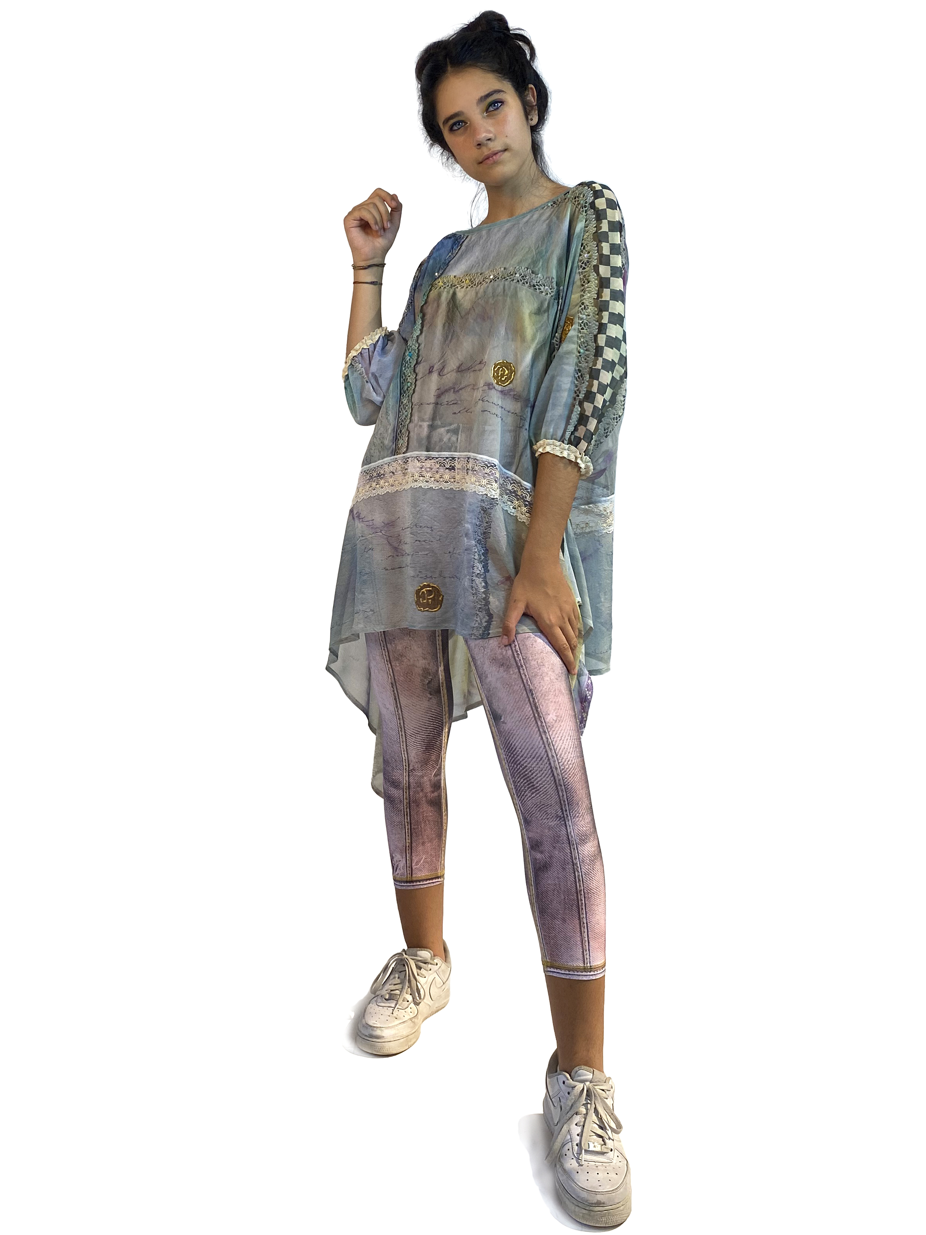 IPNG: Never Enough Color Flared Long Tunic (Some Ship Immed!)